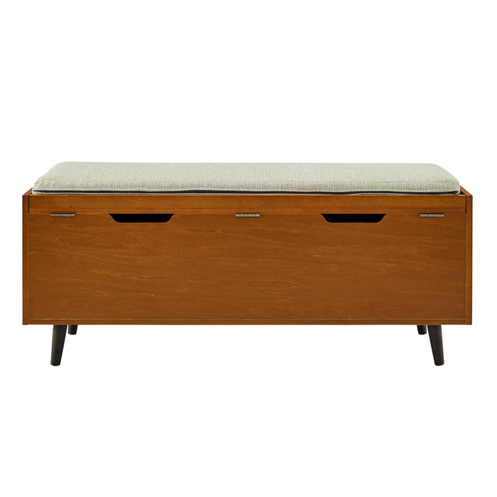 Wade Logan® Domingue Flip Top Storage Bench & Reviews Wayfair